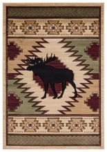 United Weavers Cottage 2055 406 beige 5' 3" X 7' 6" Imgs Transitional Southwest Area Rugs